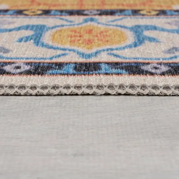 Orla Traditional Washable Rug 4