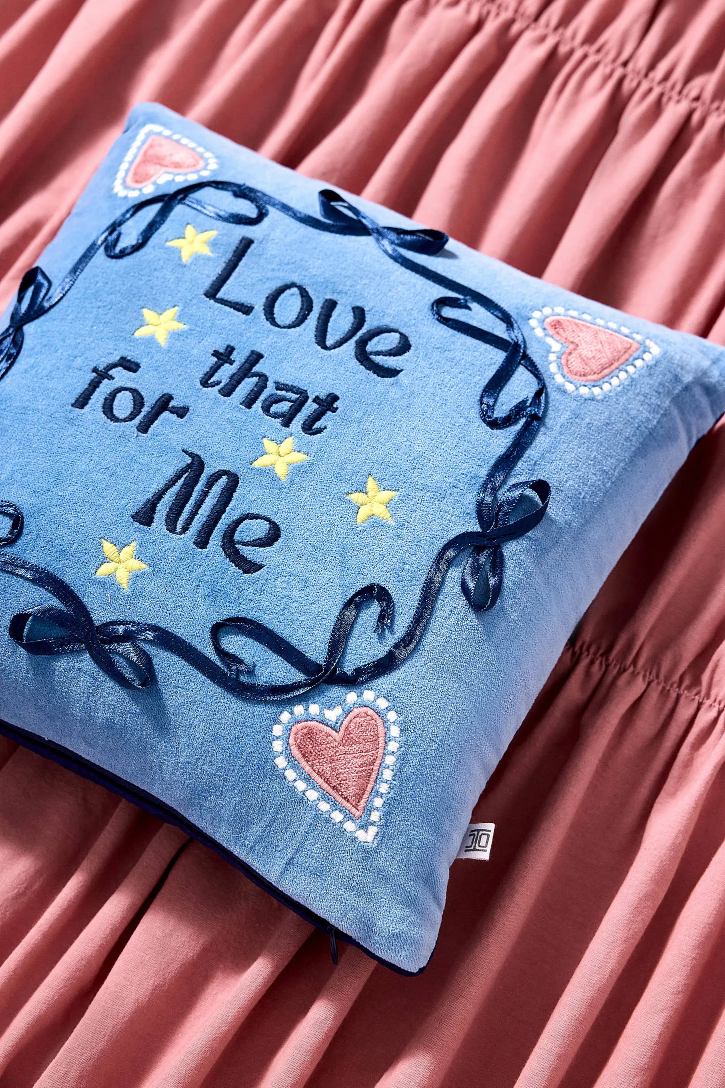 Love That For Me Mini Cushion - Blue 2