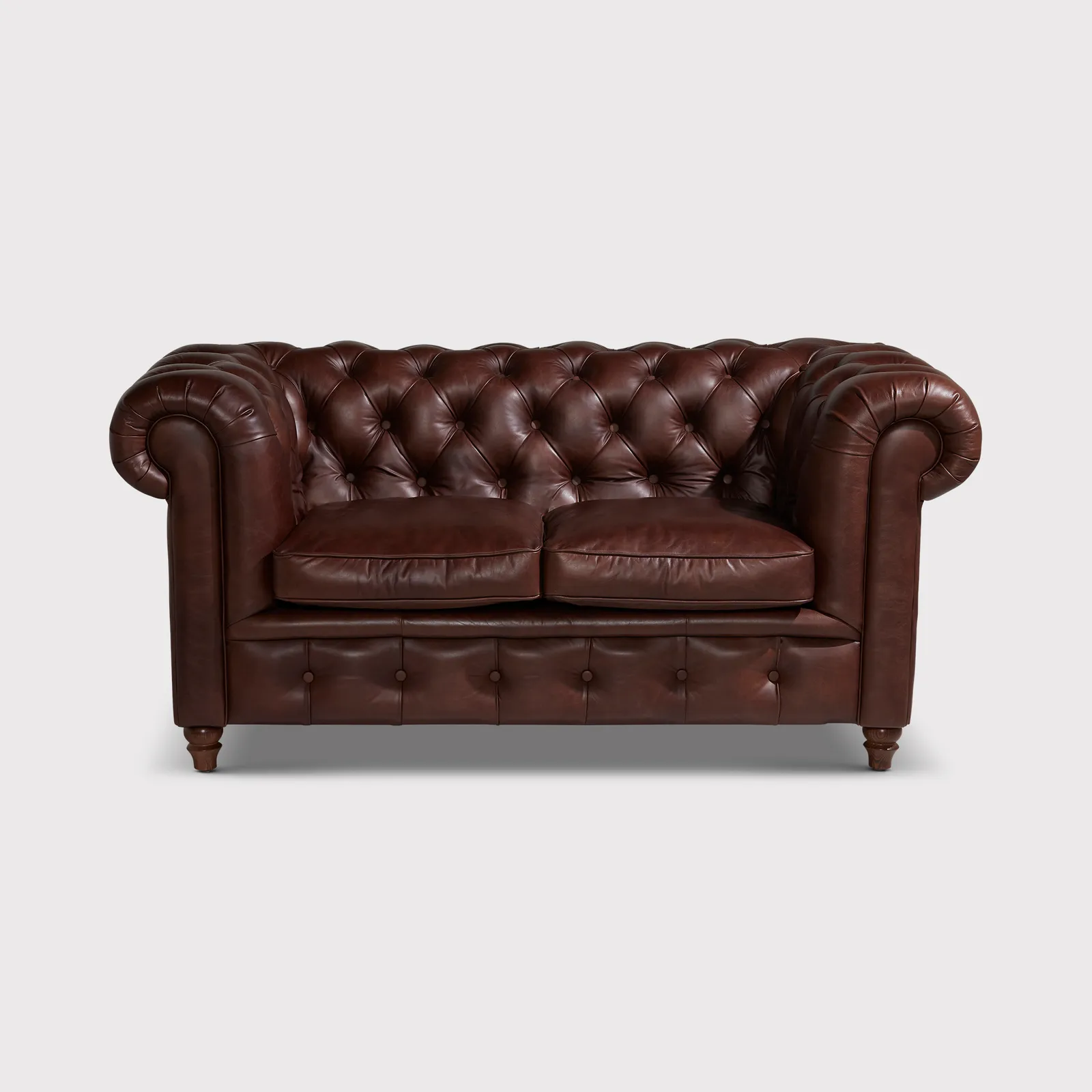 Dalston 2 Seater Sofa, Brown | Barker & Stonehouse