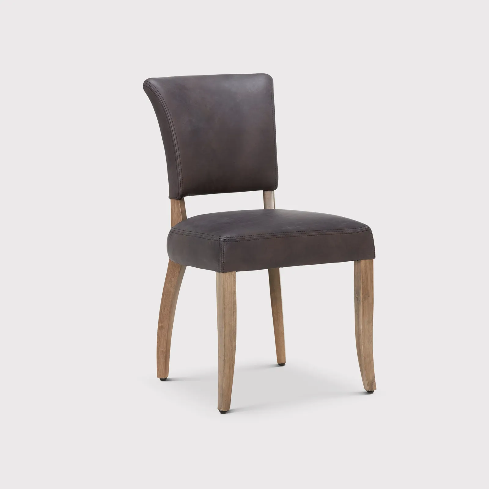 Timothy Oulton Mimi Dining Chair, Brown Leather | Barker & Stonehouse 2