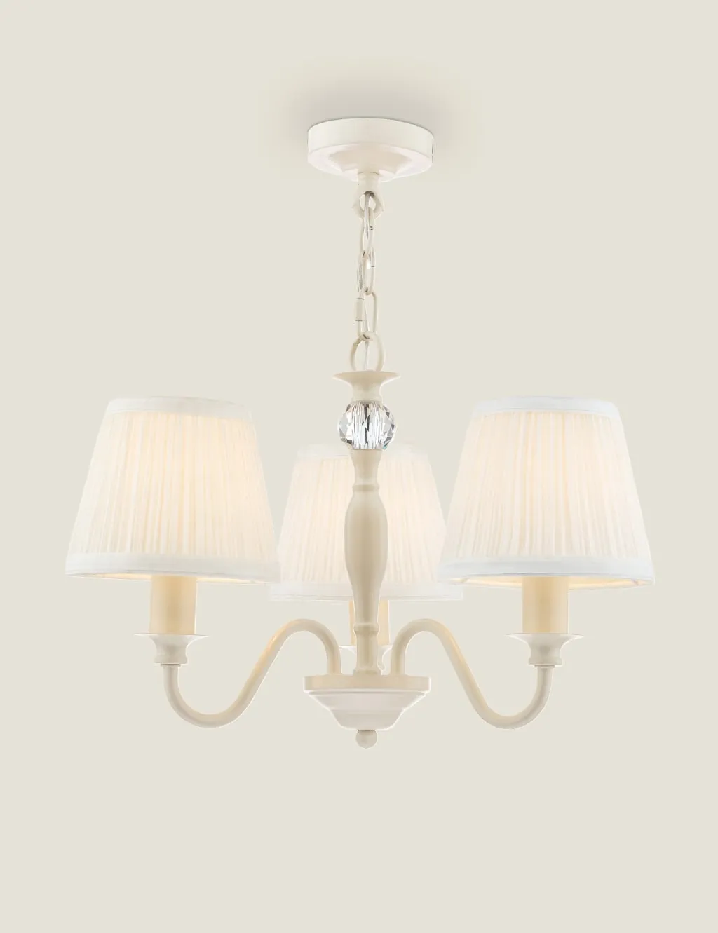 Laura Ashley Ellis Pendant Light Cream