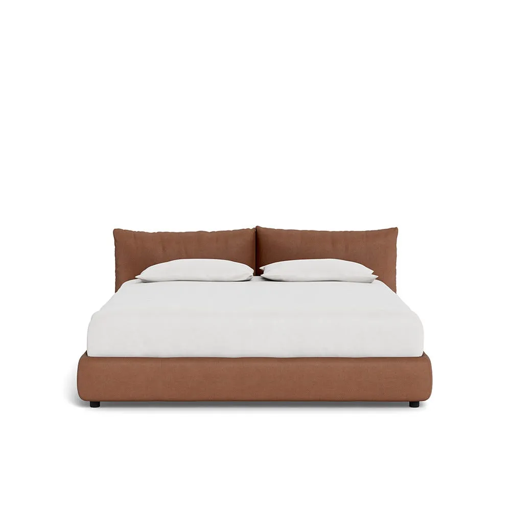 Heal's Pillow Bed Super King Siena Cotton Clay 1