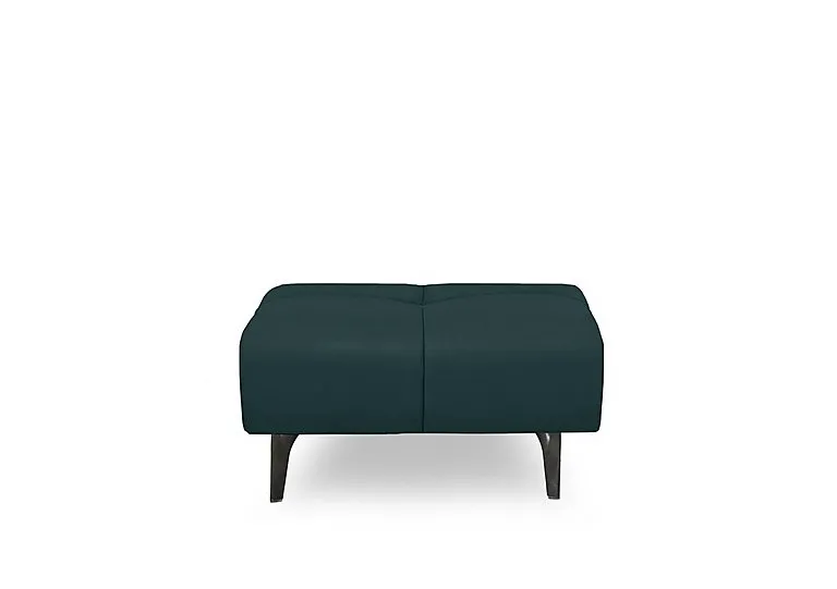 Sienna Leather Large Footstool