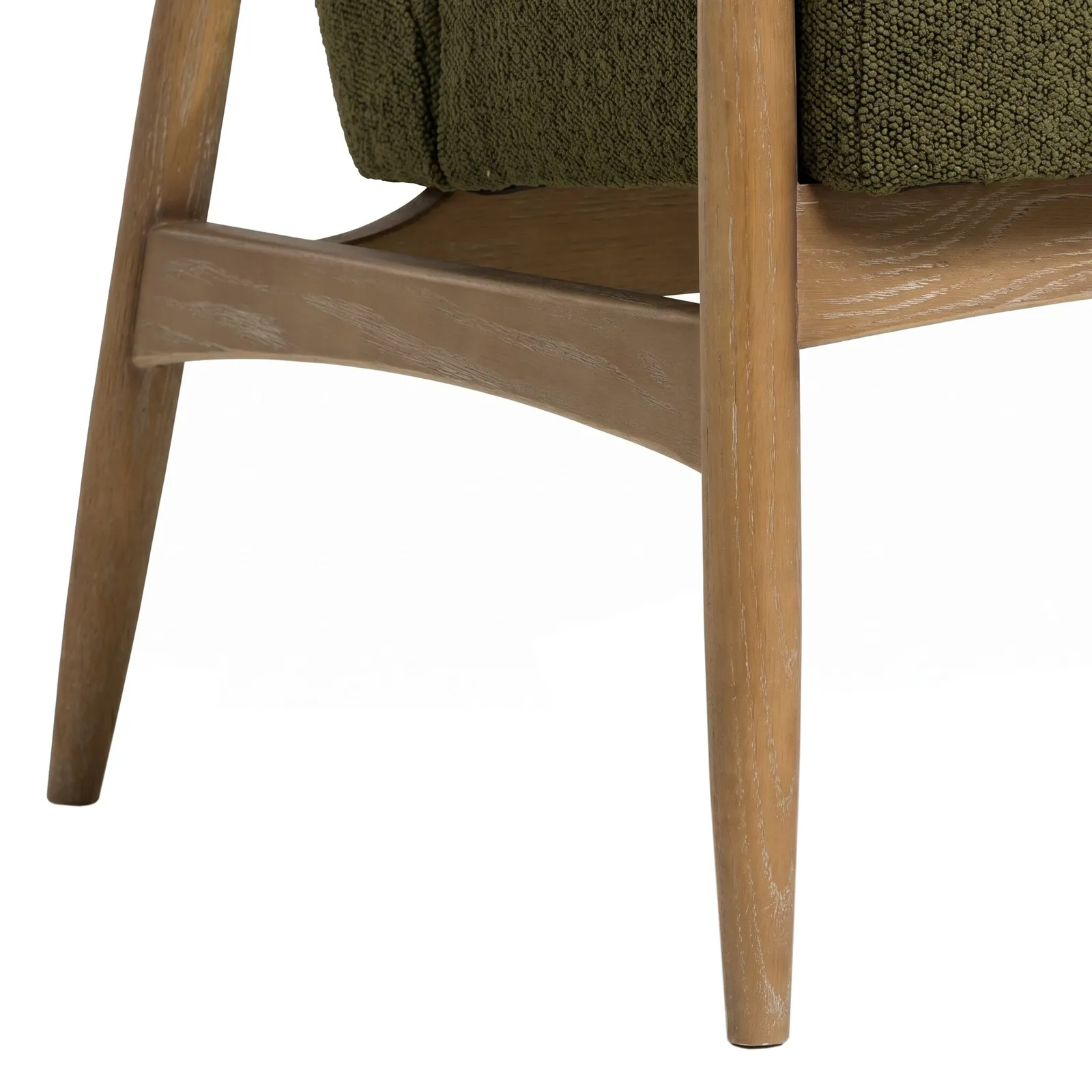 Pinter Armchair, Green Boucle | Barker & Stonehouse 6