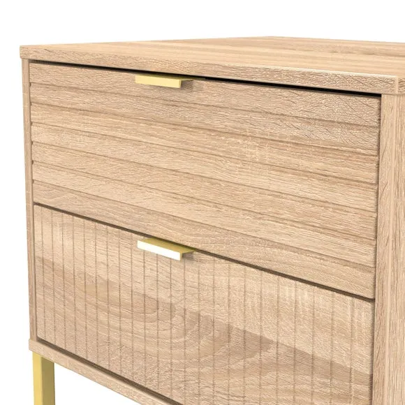 Harborne Wide Bedside Table 5