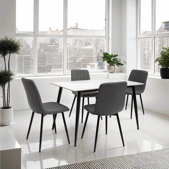 Riga Rectangular 4 Seater Dining Table