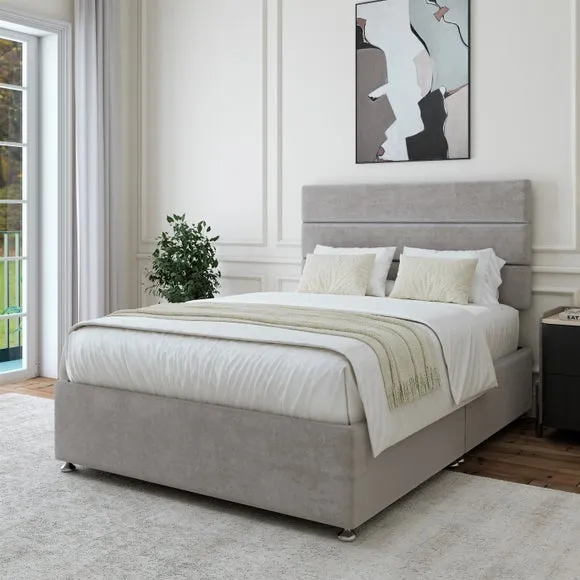 Luxury Chenille Universal Divan Base