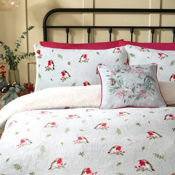 Winter Robin Duvet Cover & Pillowcase Set 2