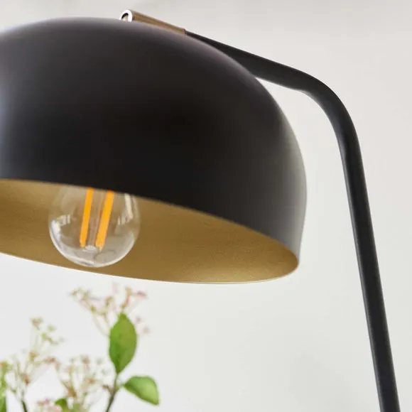 Endon Collection Brair New Task Table Lamp Matt Black, Black 2