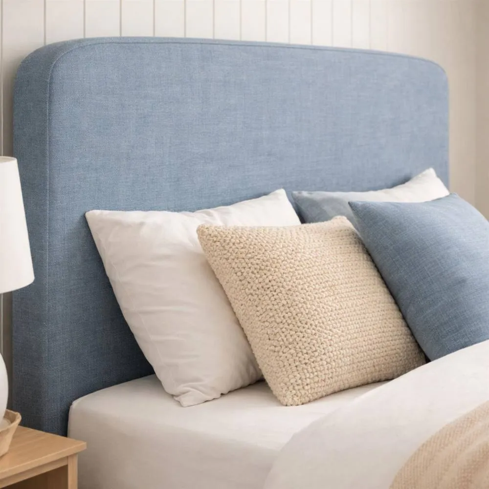 Birlea Jacob French Blue Fabric Bed Frame 2