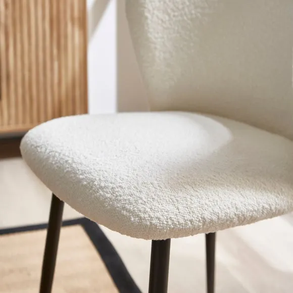 Mandy Dining Chair, Boucle 3