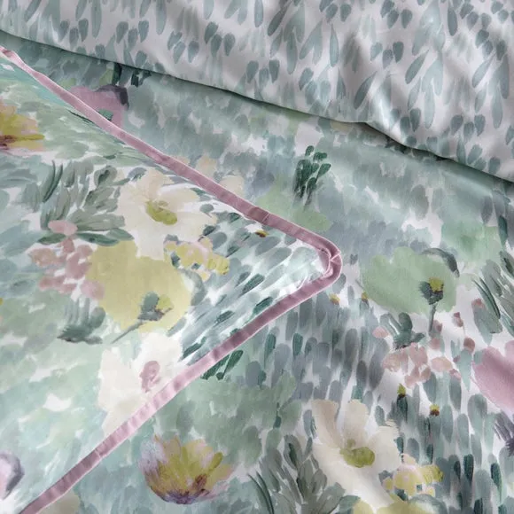 Appletree Abstract Floral 100% Cotton Duvet Cover & Pillowcase Set 3