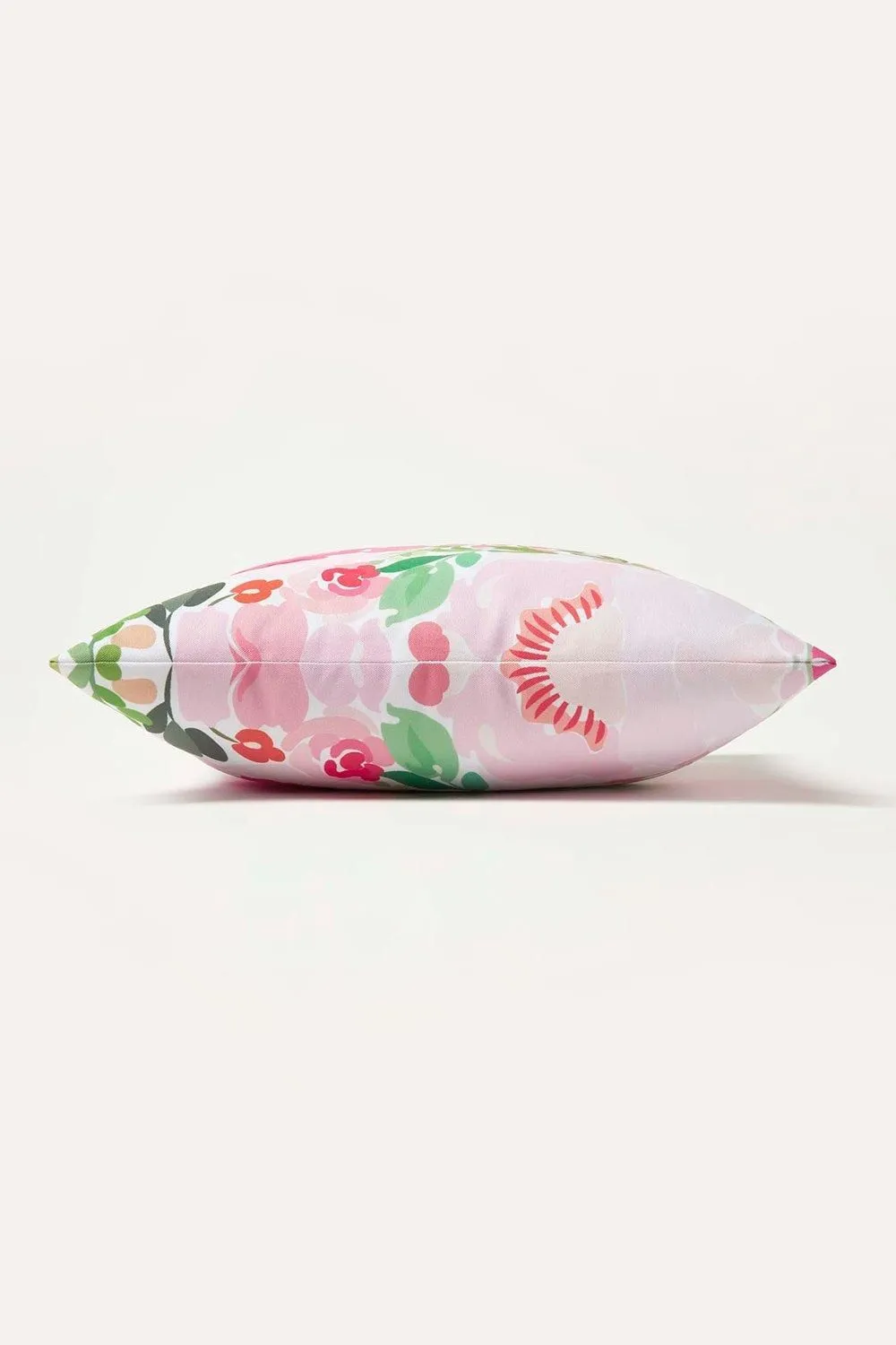 Homescapes Luxury Waterproof Pink Peony Outdoor Cushion 45 x 45 cm, Set of 2 5