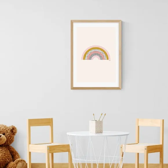 East End Prints Graphic Rainbow Print 1