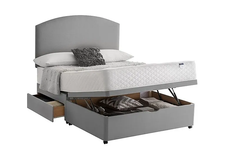 Miracoil Serenity Ortho Half Ottoman Divan Set - King Size - Slate Grey