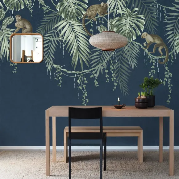 Monkey Vines Wall Mural 2