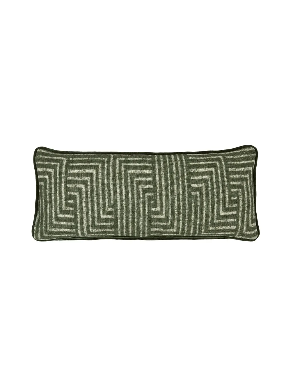 Bedeck of Belfast Pure Cotton Yoko Cushion Green Mix