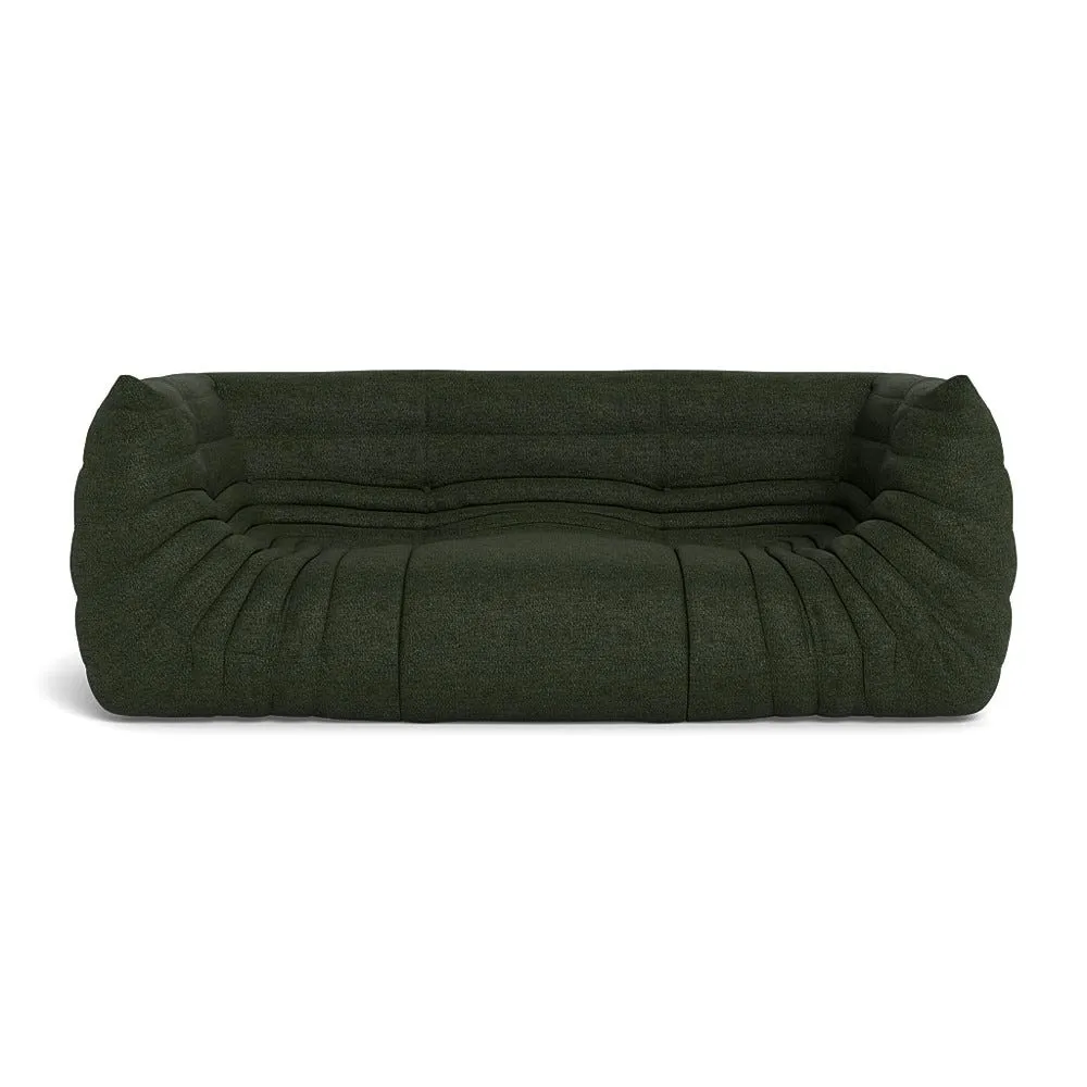 Ligne Roset Togo Medium Settee in Capa Vert 1