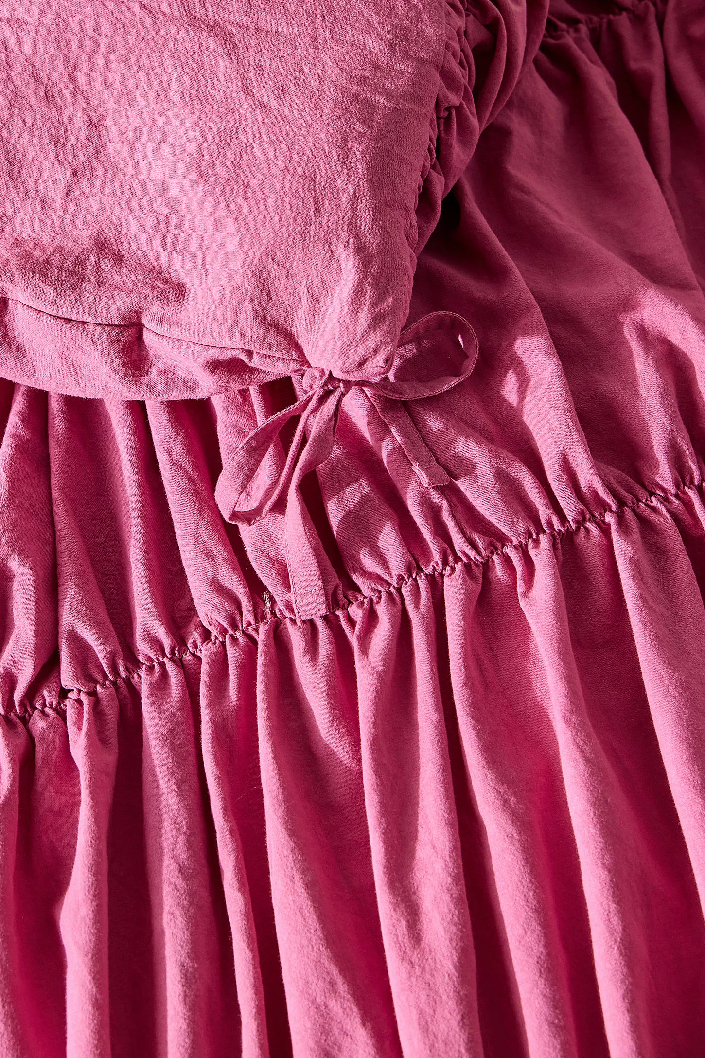 Cinched Duvet Set - Berry 6
