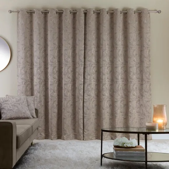 Diablo Marble Eyelet Curtains 4