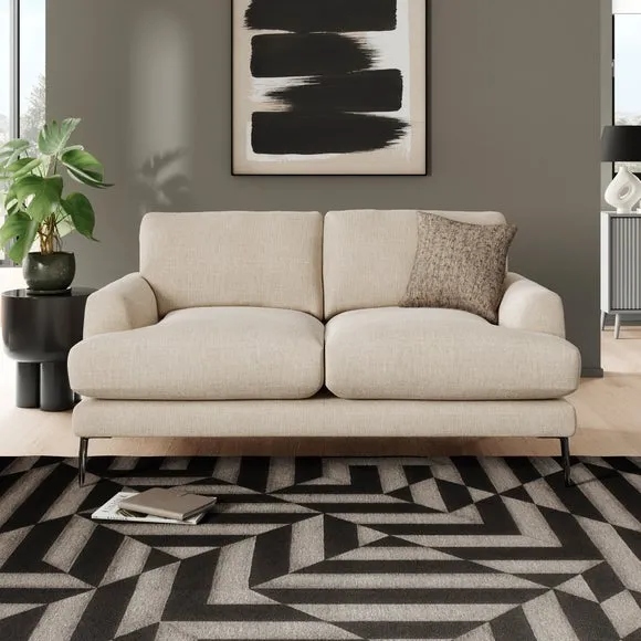 Lawson Chunky Tonal Weave 2 Seater Sofa 1