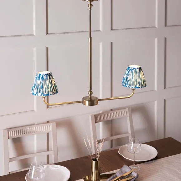 Vogue Leila 2 Light Adjustable Linear Ceiling Light 3