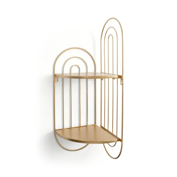 Geometric Decorative Corner Wall Shelf 3