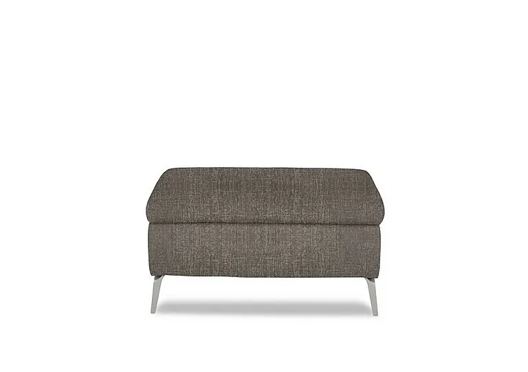 Daytona Fabric Footstool - Anivia Brown