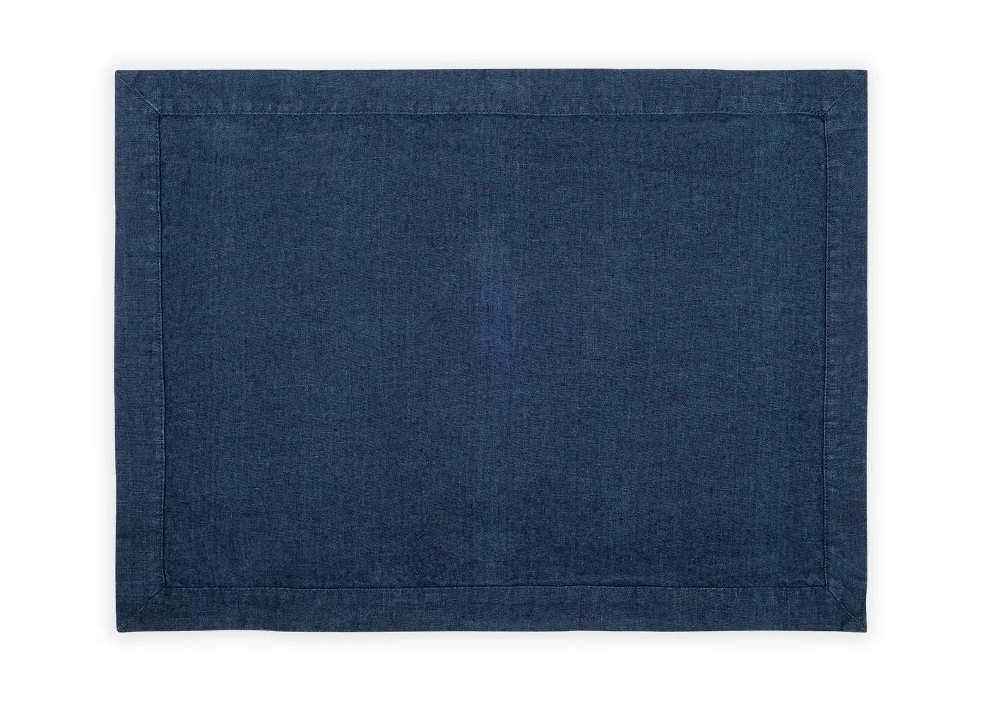 Heal's Linen Placemat Midnight Blue