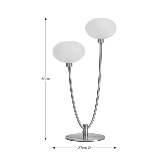 Paris 2 Light Table Lamp 6