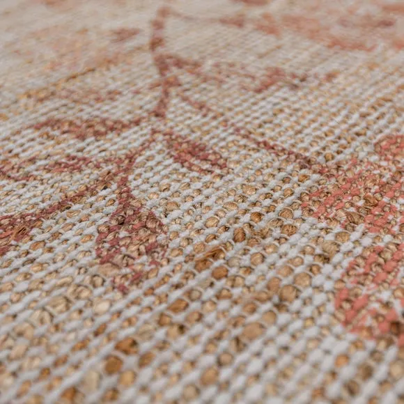 Dua Floral Jute Rug 2