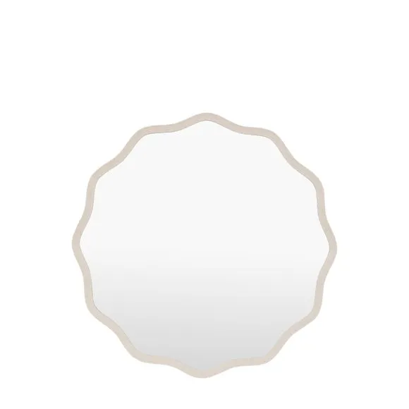 Cedar & Sage Seabrook Wave Round Wall Mirror 4