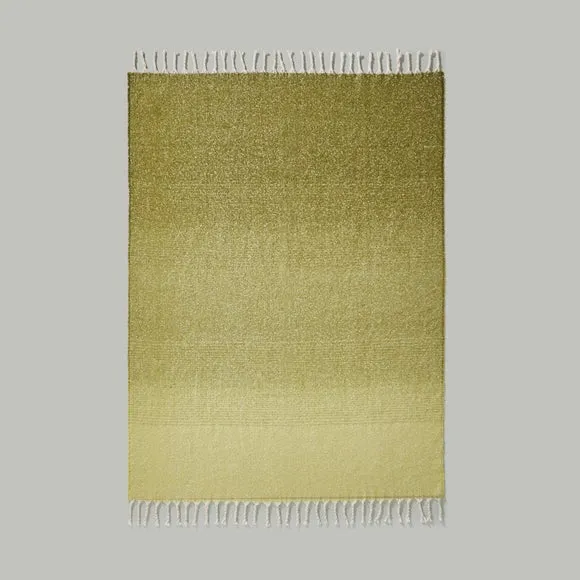 Ombre Mohair Throw Blanket 130x180cm 6