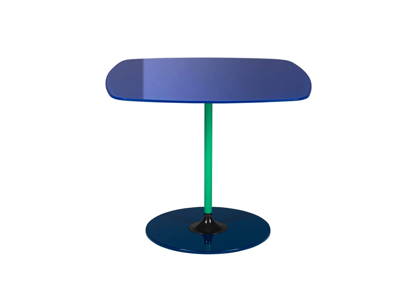 Kartell Thierry Table Low Blue 1