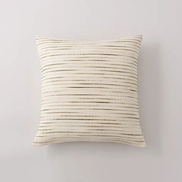Ava Stripe Sage Cushion 3