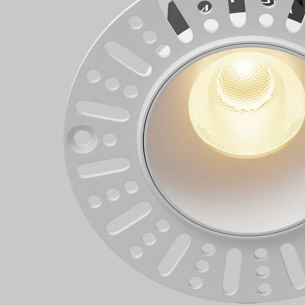Netlighting Dip LED Recessed Wall Lamp White 2700K 2