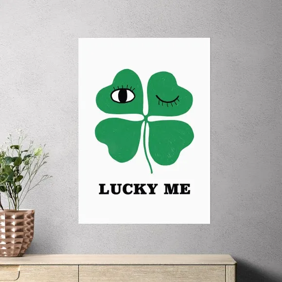 East End Prints Lucky Me by Kid of the Village 1