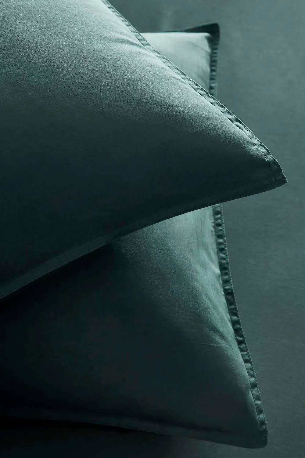 Appletree 'Cassia' 100% Natural Cotton Duvet Cover Set in Teal 3