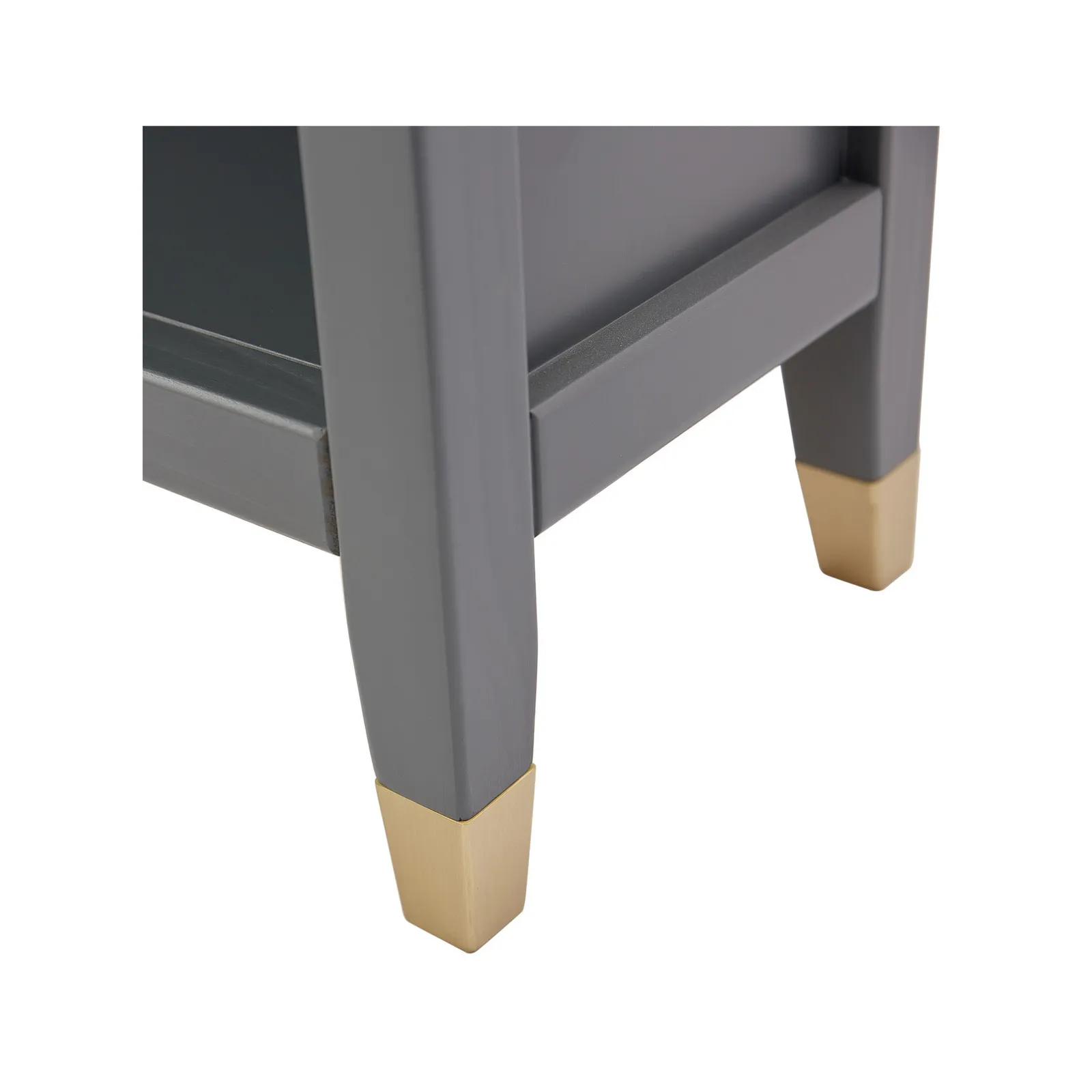 Cabinet Bits Palazzi 3 Tier Bookcase H97 W89 D25cm in Mid Grey 5