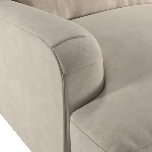 Martha Vintage Velvet 2 Seater Sofa 6