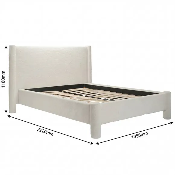 Dena Boucle Bed Frame 4