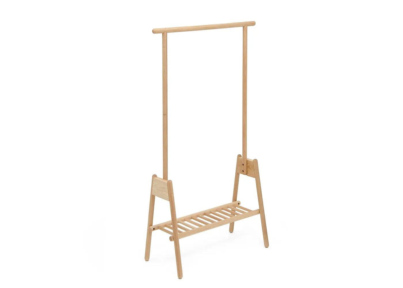 Wireworks Hang Ups Rail Natural Oak