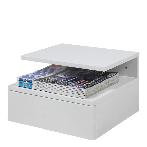 Furniture To Go Ashlan 1 Drawer Wall Mounted Bedside Table 6