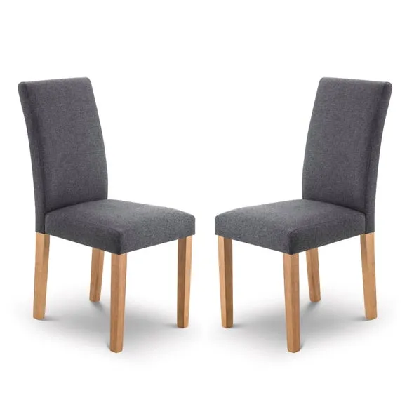 Hastings Set Of 2 Dining Chairs, Fabric 2