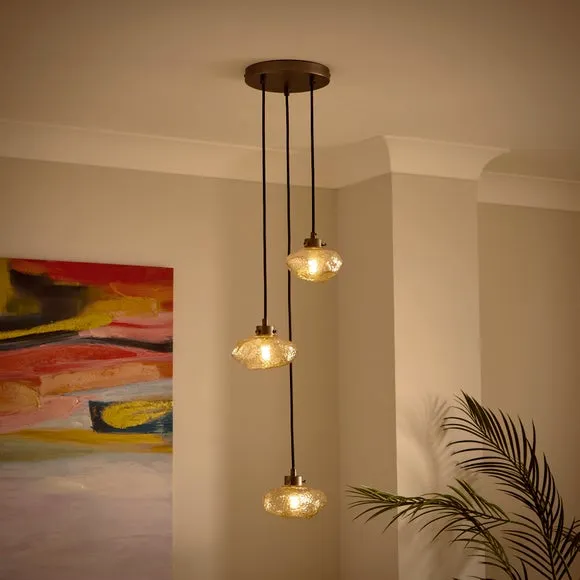 Lava Industrial 3 Light Cluster Ceiling Light 2