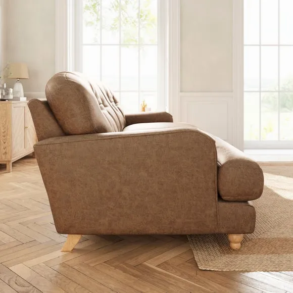 Martha 4 Seater Arizona Faux Leather Sofa 3