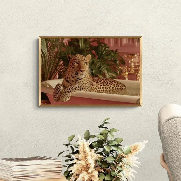 Artko Lux Lounger Framed Print