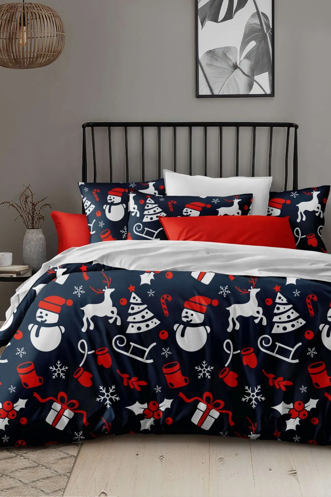 Ezysleep Christmas Print Printed Duvet Set