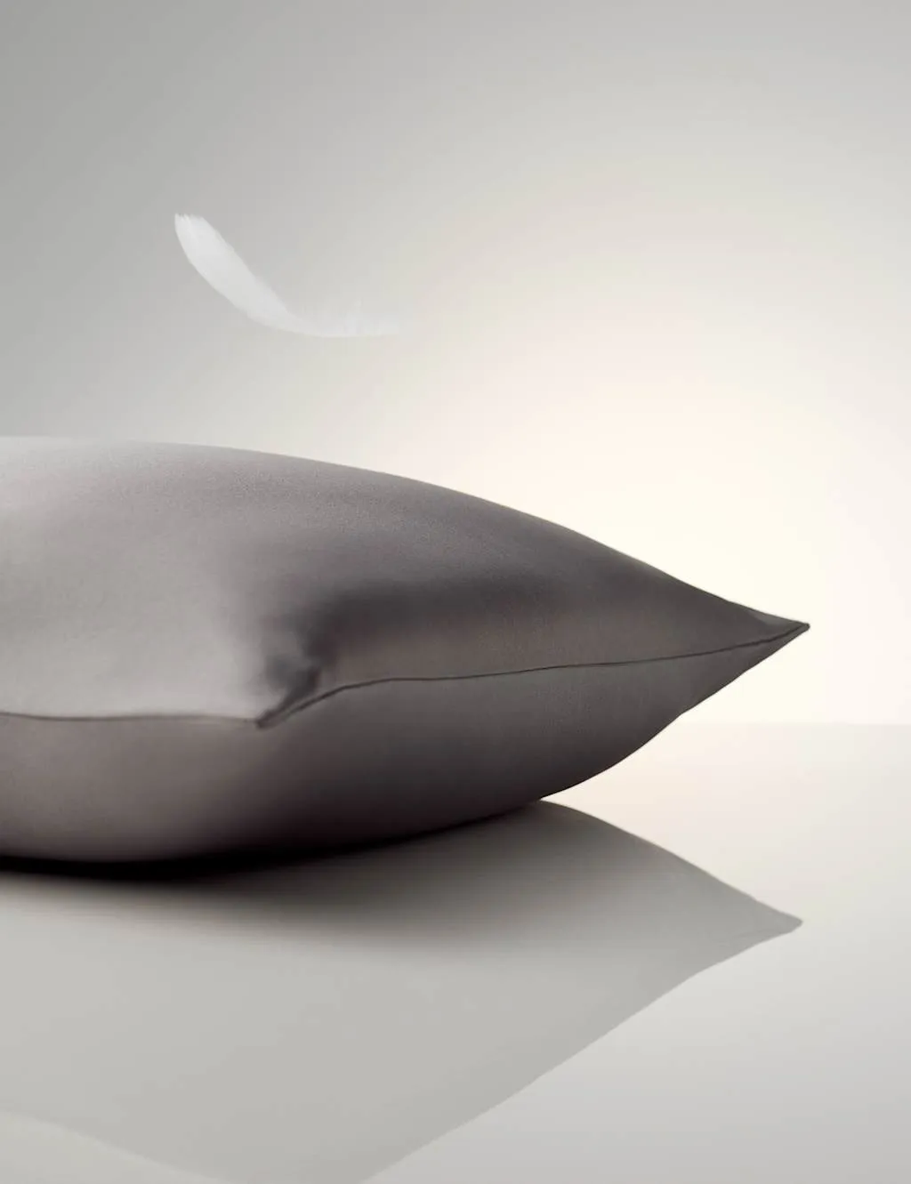 M&S Pure Mulberry Silk Pillowcase Charcoal