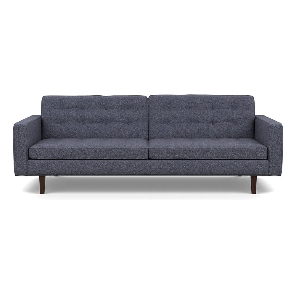 Heal's Hepburn 4 Seater Loop Boucle Navy Black